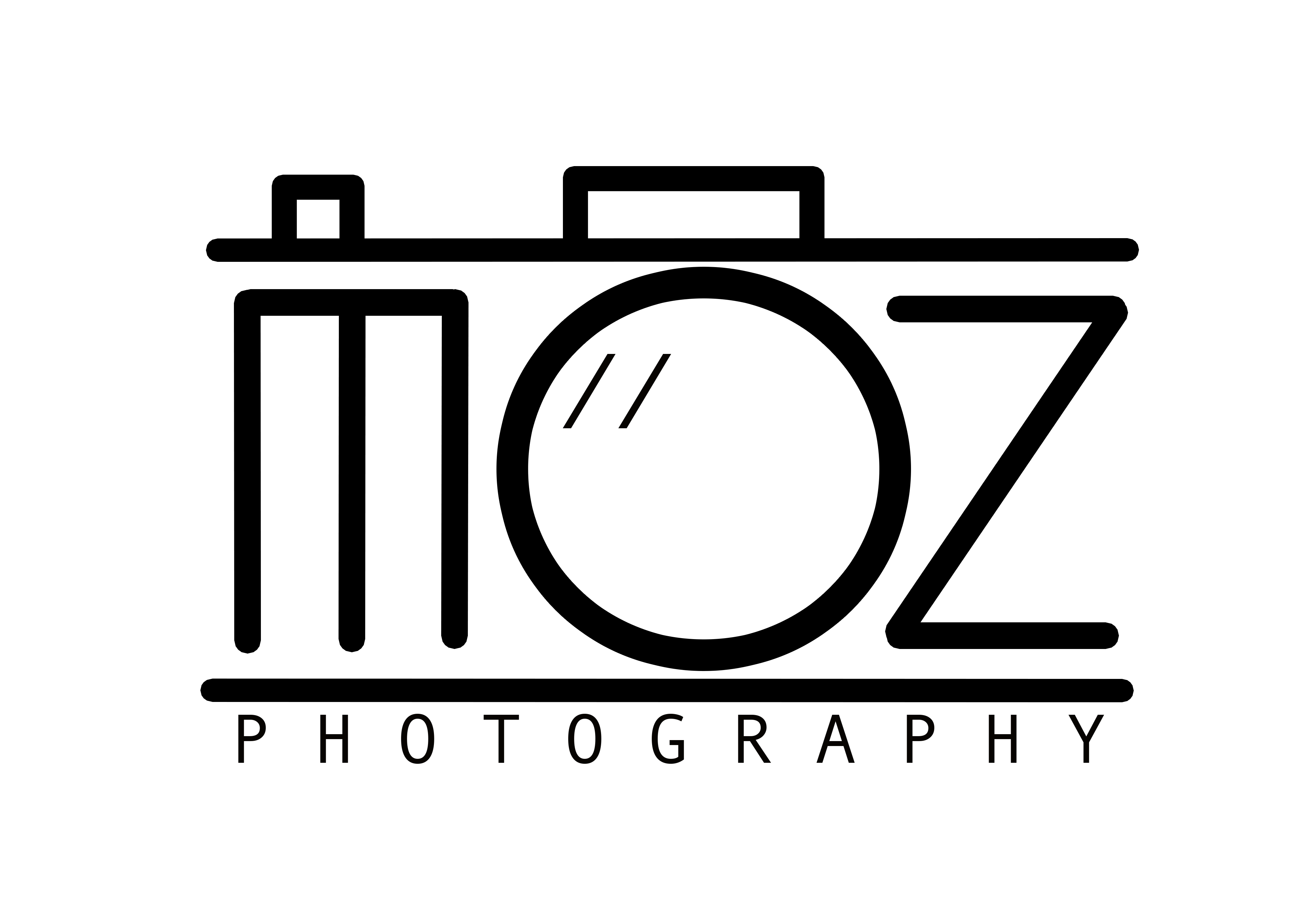 Logo Moz Photography black